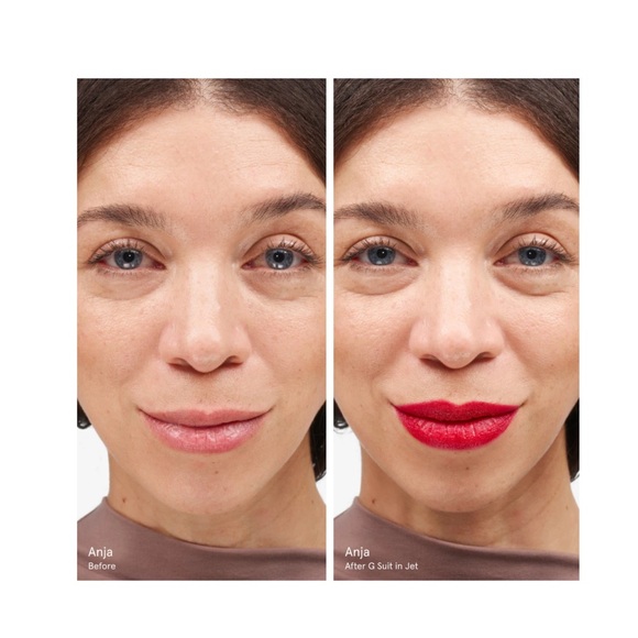 Glossier Soft Touch Lip Creme "JET" - Picture 3 of 8